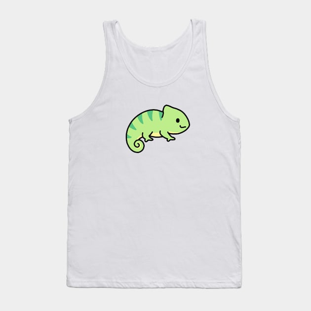 Chameleon Tank Top by littlemandyart